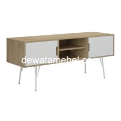 TV Cabinet Size 120 - Orbitrend Anggi / Riviera Oak-White